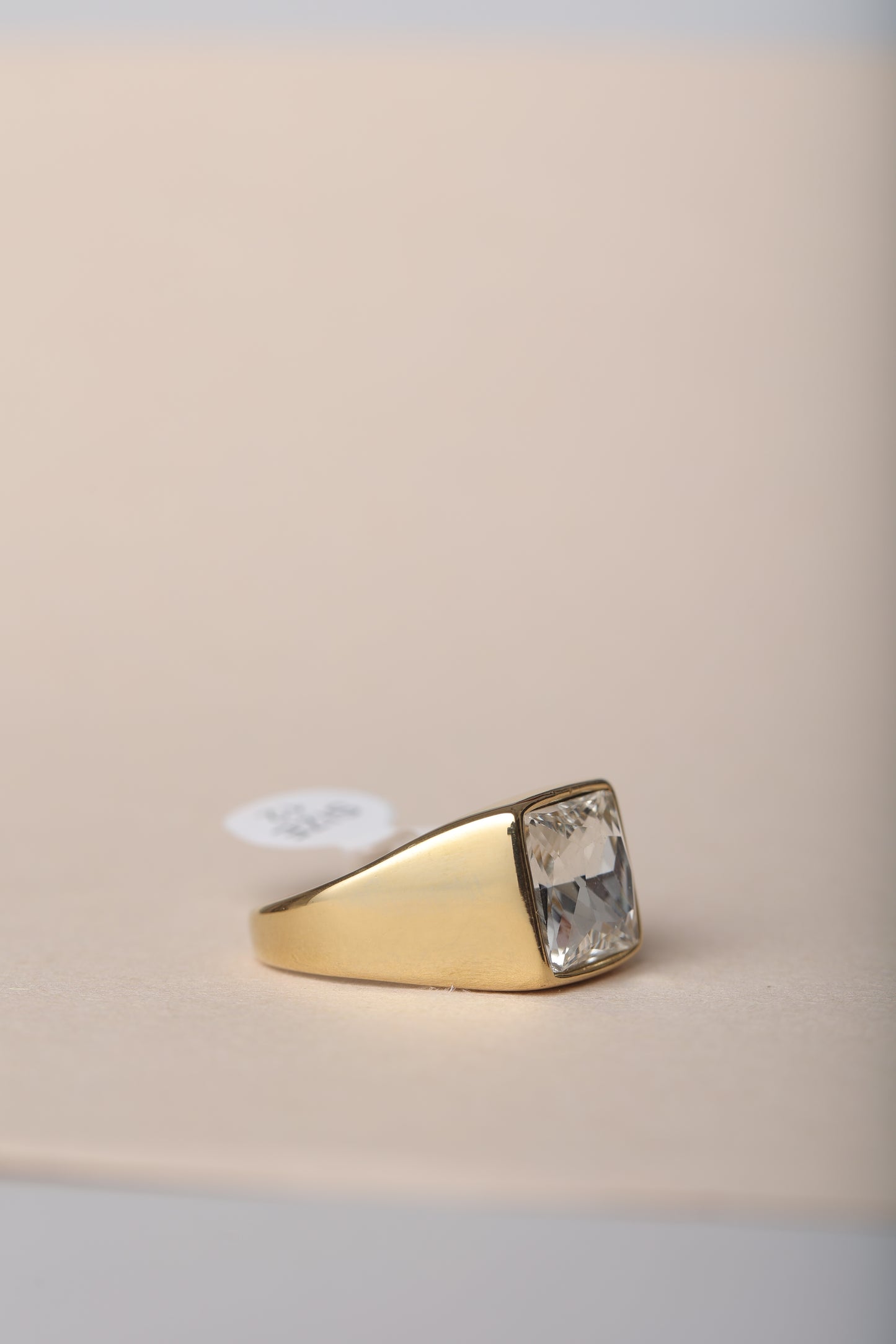 MEN'S 18k GOLD PLATED RING
