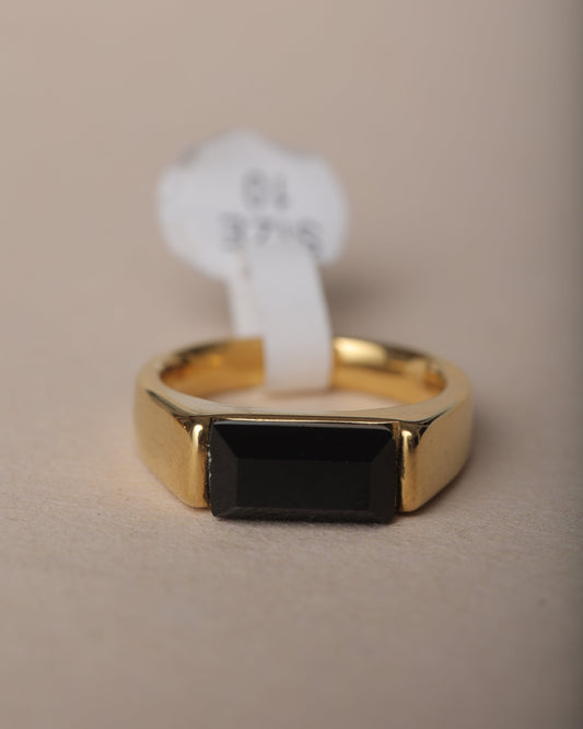 MEN'S 18k GOLD PLATED RING