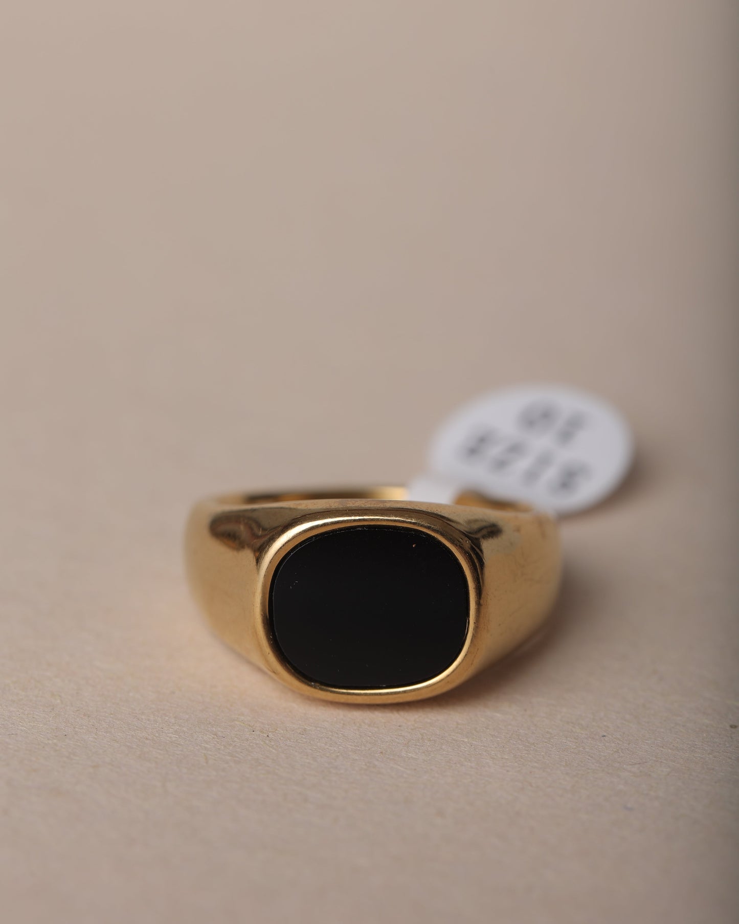 MEN'S 18k GOLD PLATED RING
