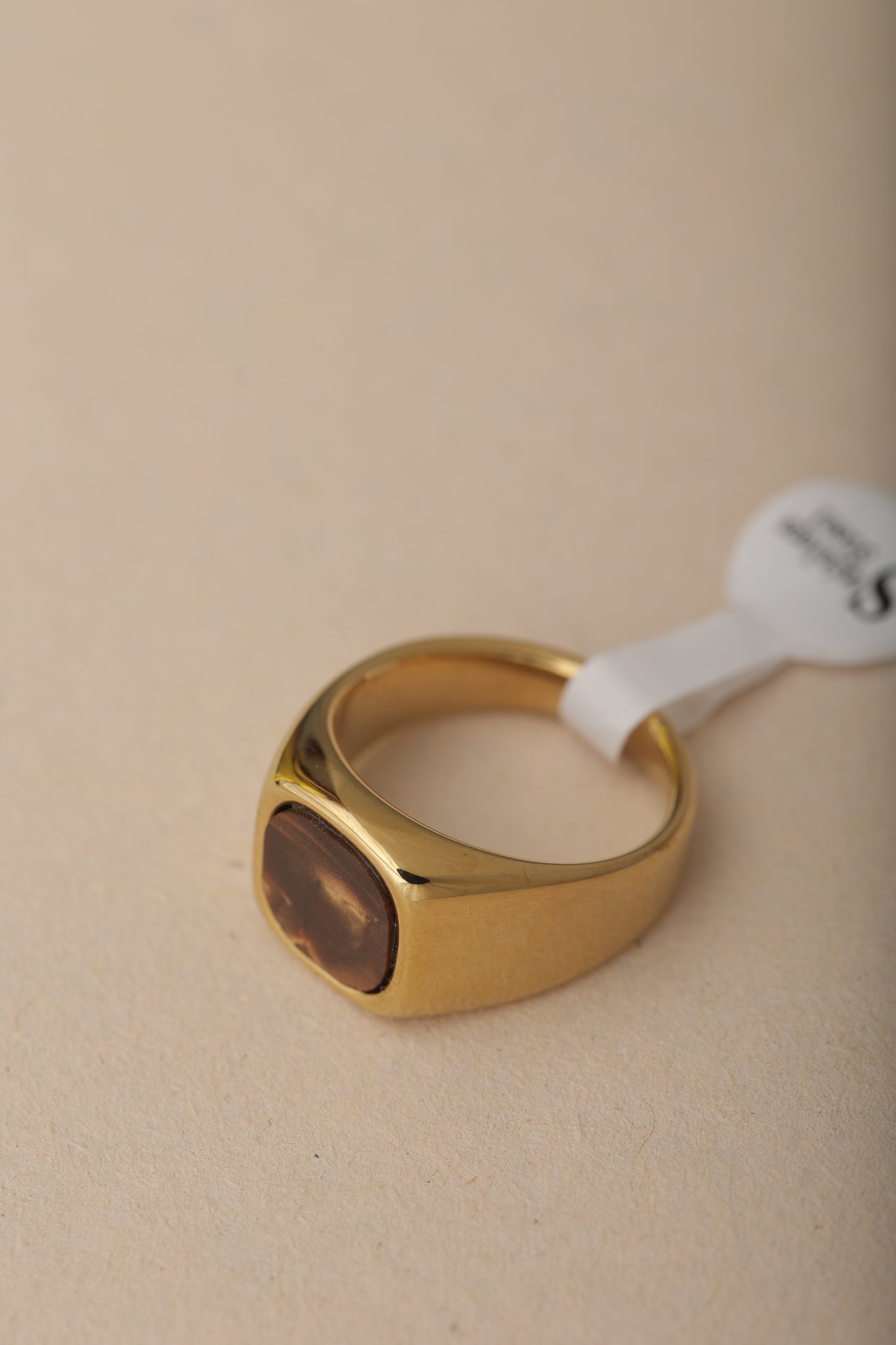 MEN’S 18k GOLD PLATING RING