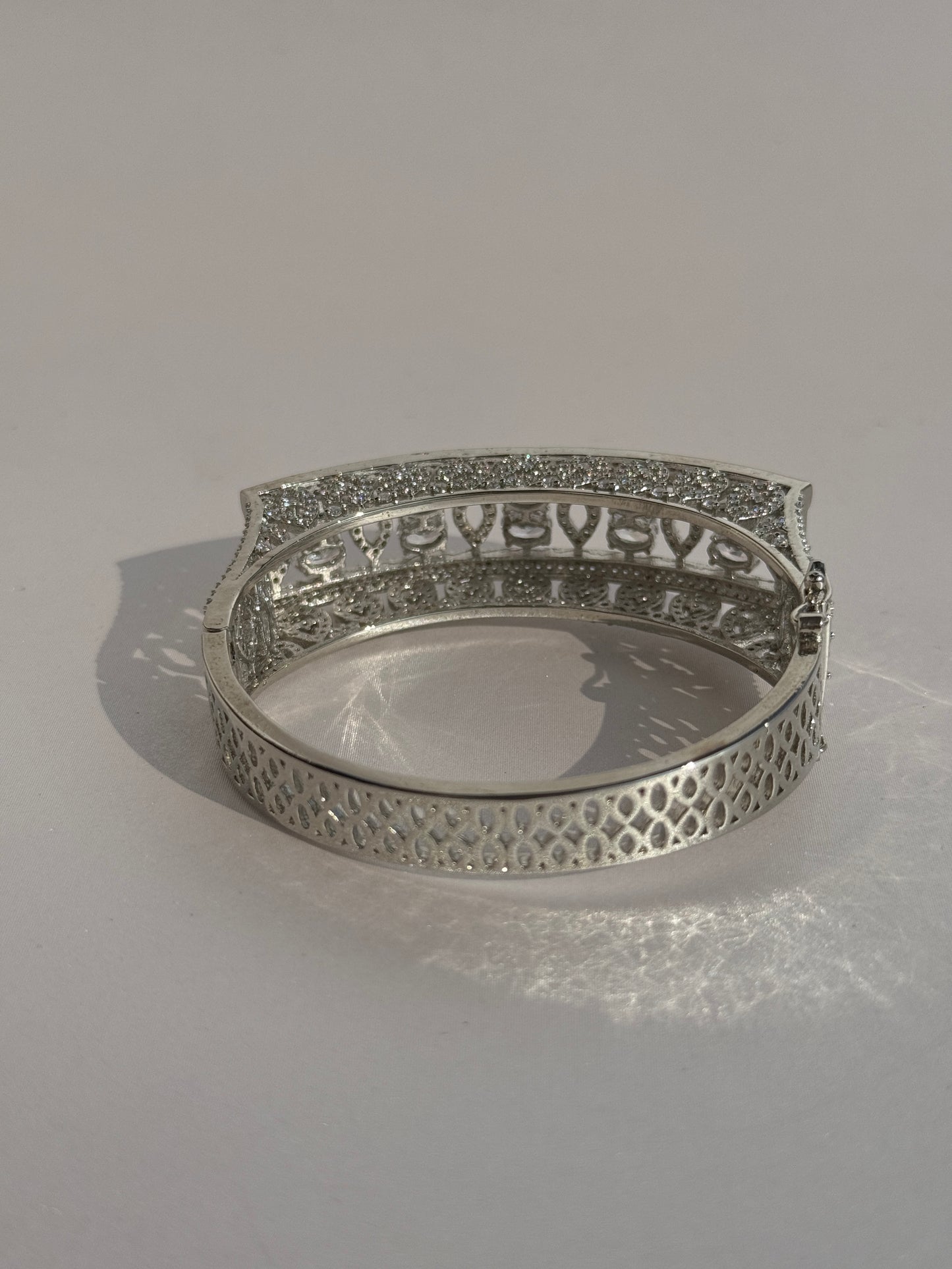 CZ STERLING SILVER BRACELET