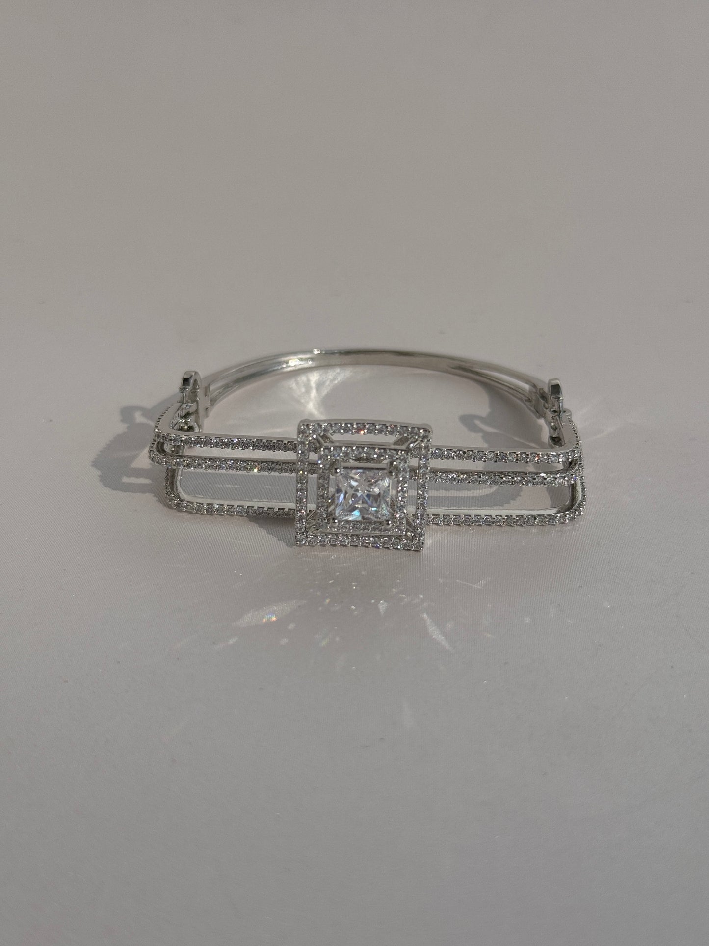 CZ STERLING SILVER BRACELET