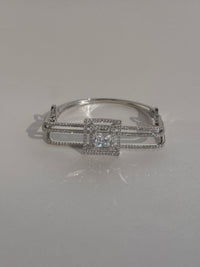 CZ STERLING SILVER BRACELET