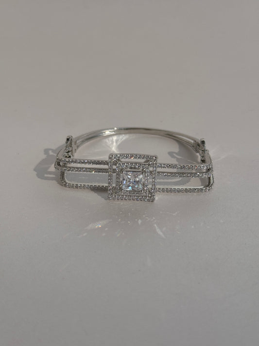 CZ STERLING SILVER BRACELET