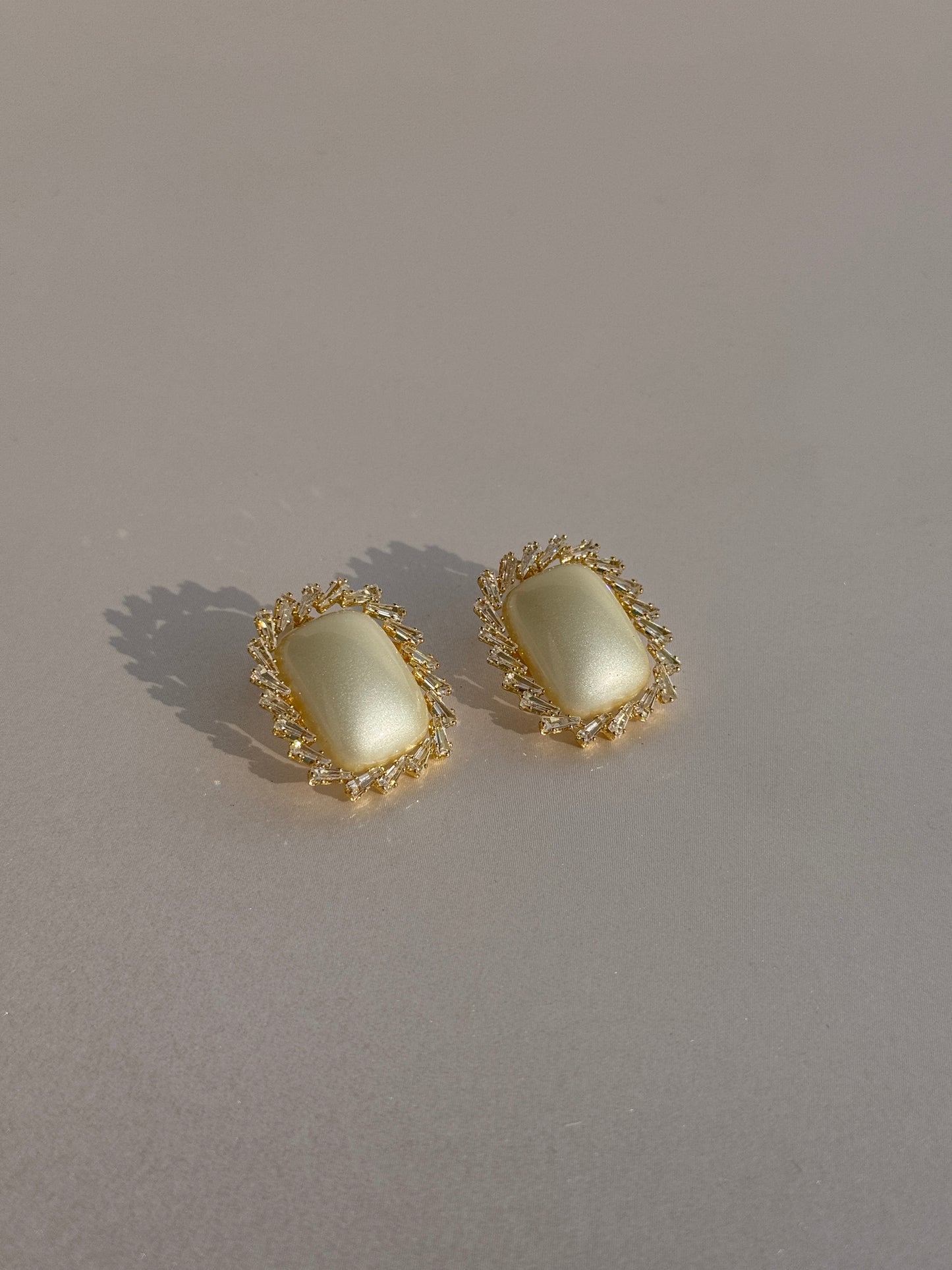 CZ GOLD PLATED STUDS