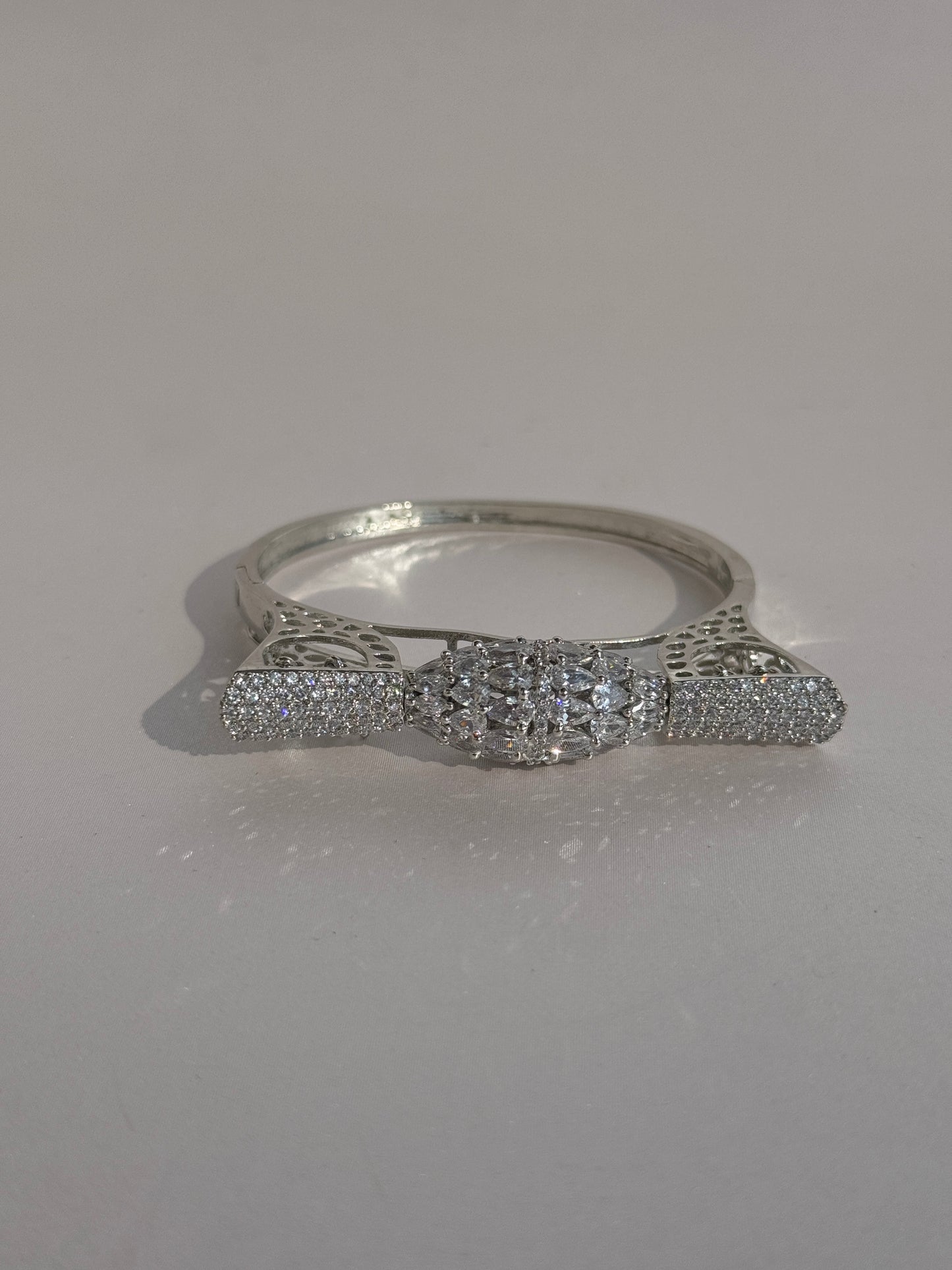 CZ STERLING SILVER BRACELET