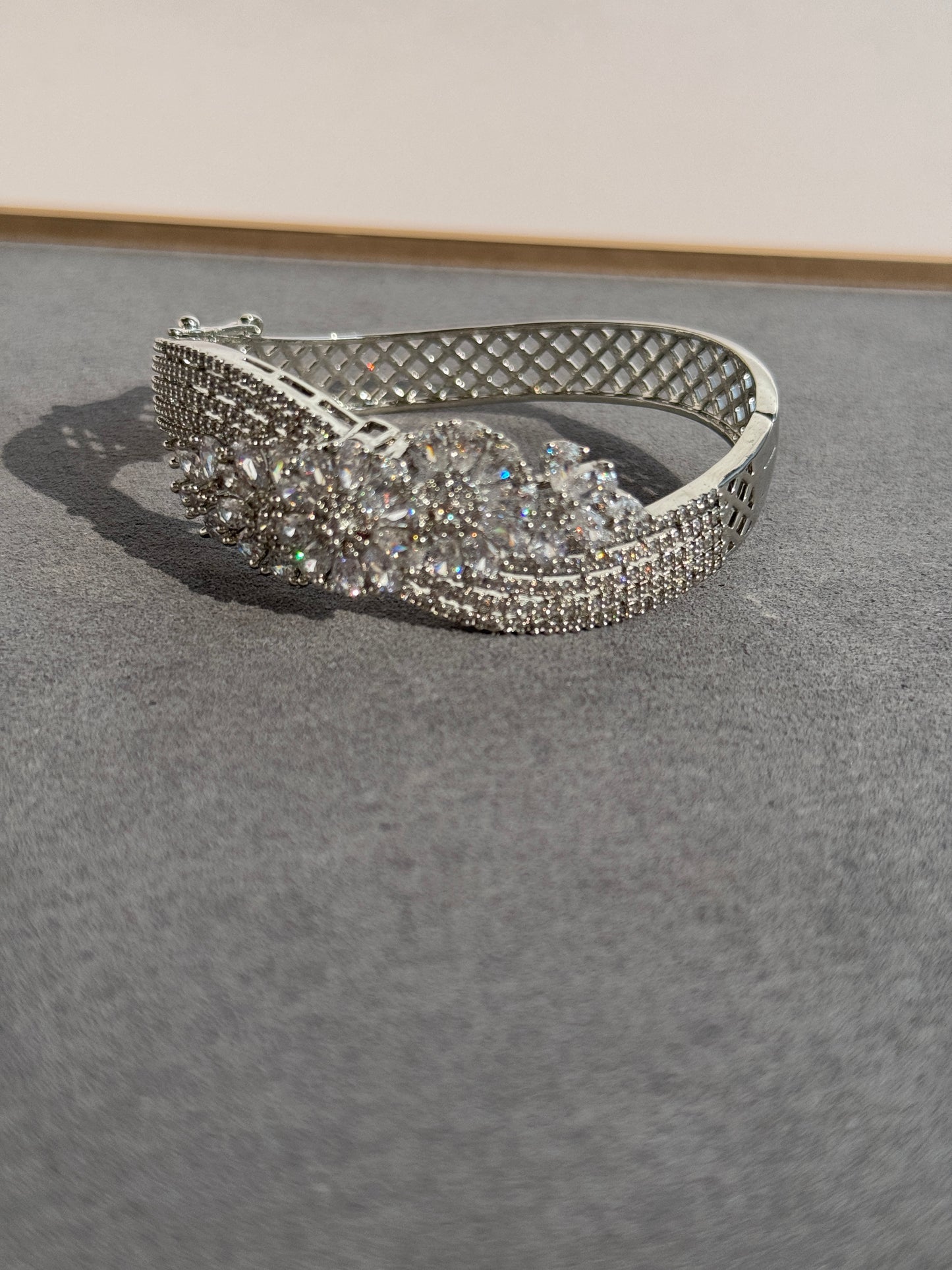 CZ STERLING SILVER BRACELET