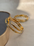 MICRO GOLD PLATED ANTI TARNISH BANGLES