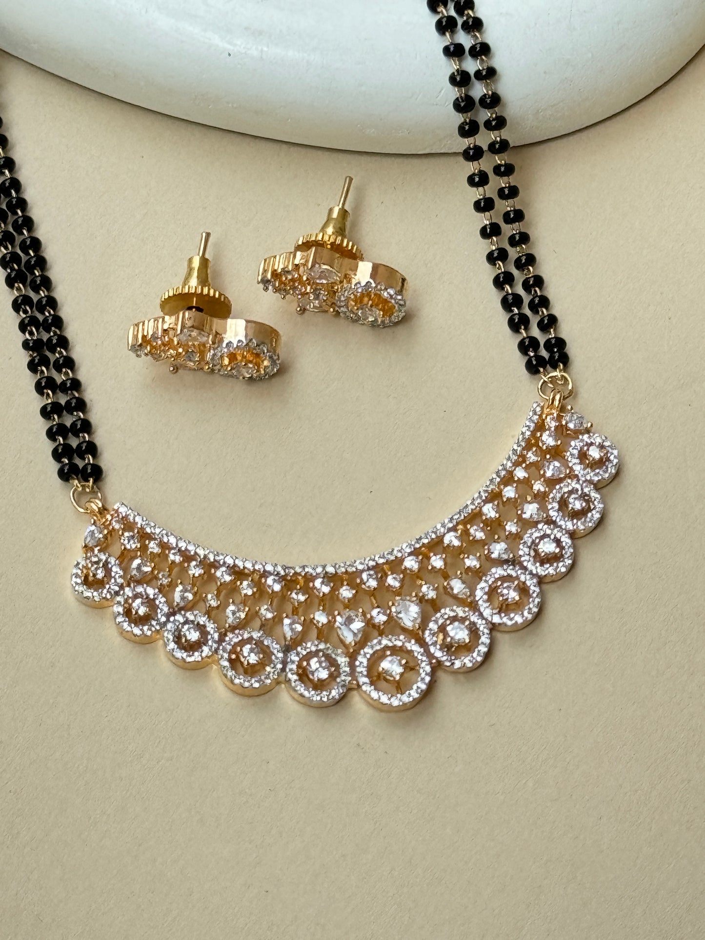MICRO GOLD PLATED MANGAL SUTRA