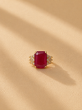 Raktima Raj Regal Crimson Statement Ring