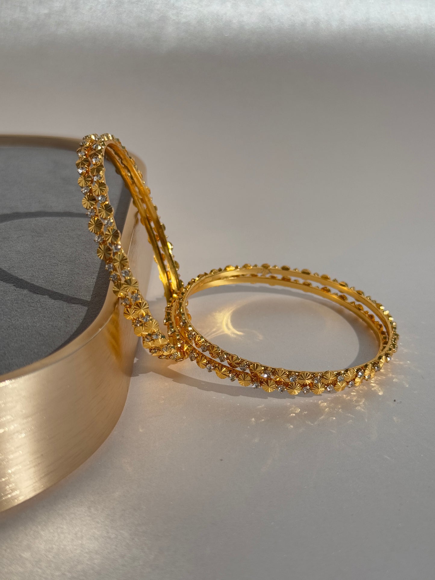 MICRO GOLD PLATED ANTI TARNISH BANGLES