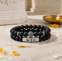 Divine Protection Black Onyx Bracelet – 100% Natural Stone