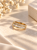 Élan Baguette Luxe Band Ring