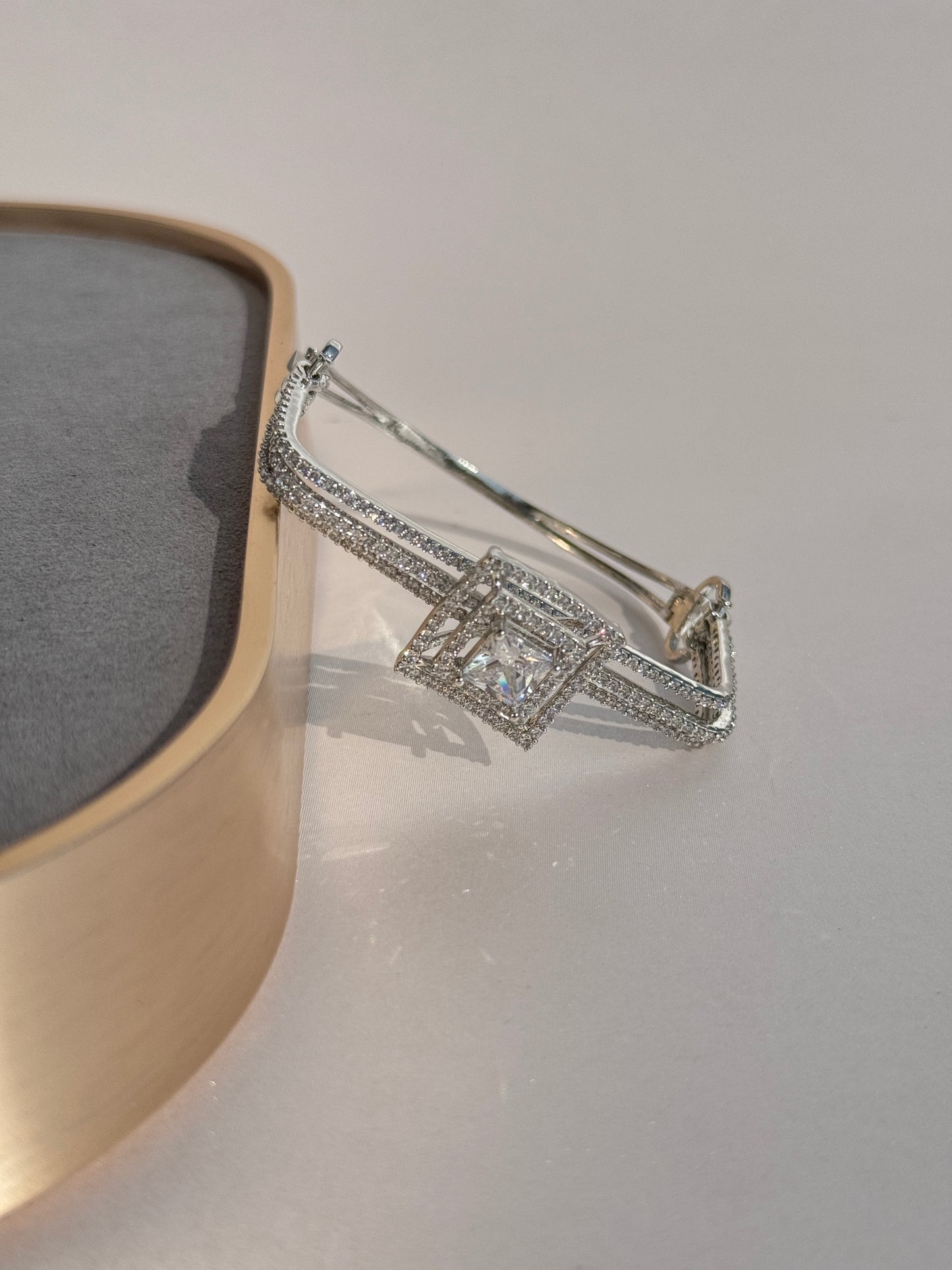 CZ STERLING SILVER BRACELET