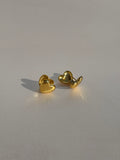 HEART 18k GOLD PLATED EARRINGS