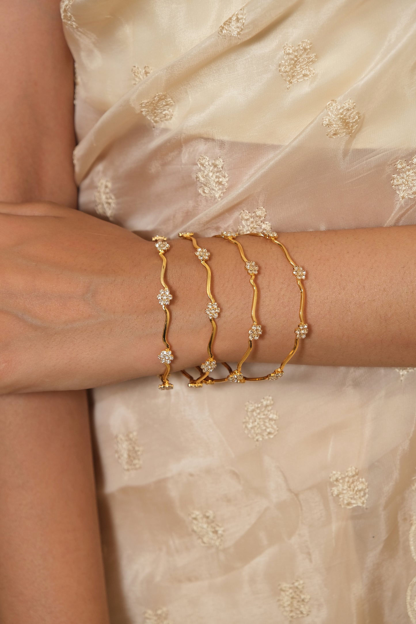 MICRO GOLD PLATED BANGLES