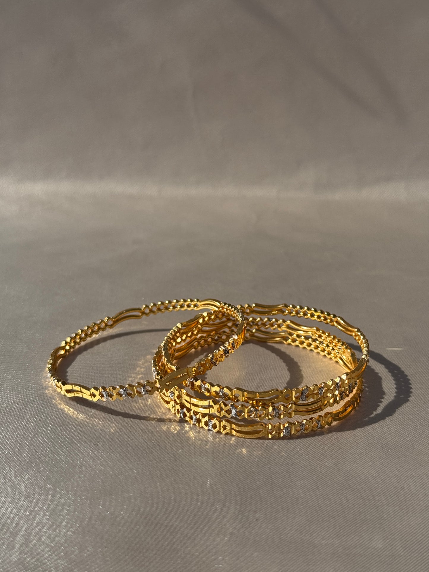 MICRO GOLD PLATED ANTI TARNISH BANGLES