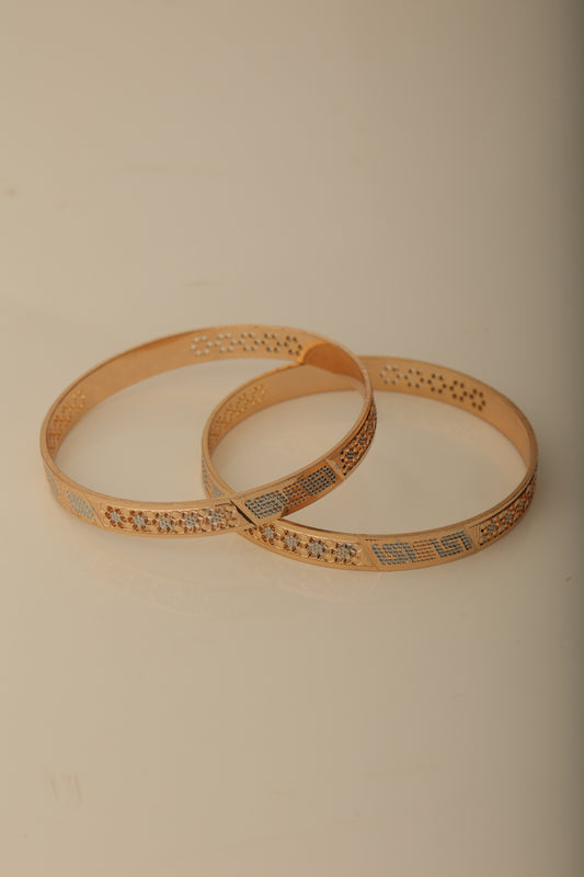 ROSE GOLD PLATED BANGLES
