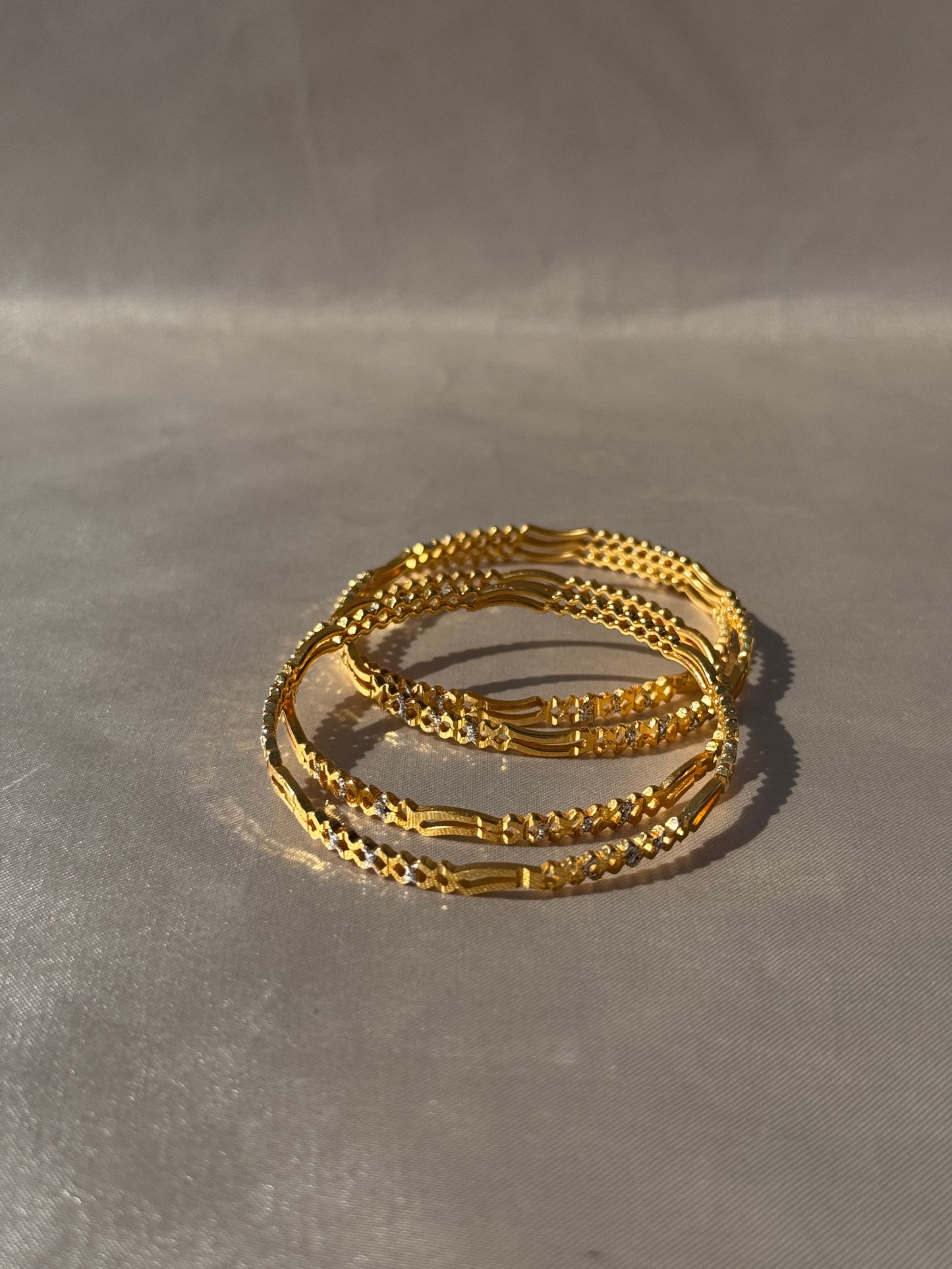 MICRO GOLD PLATED ANTI TARNISH BANGLES