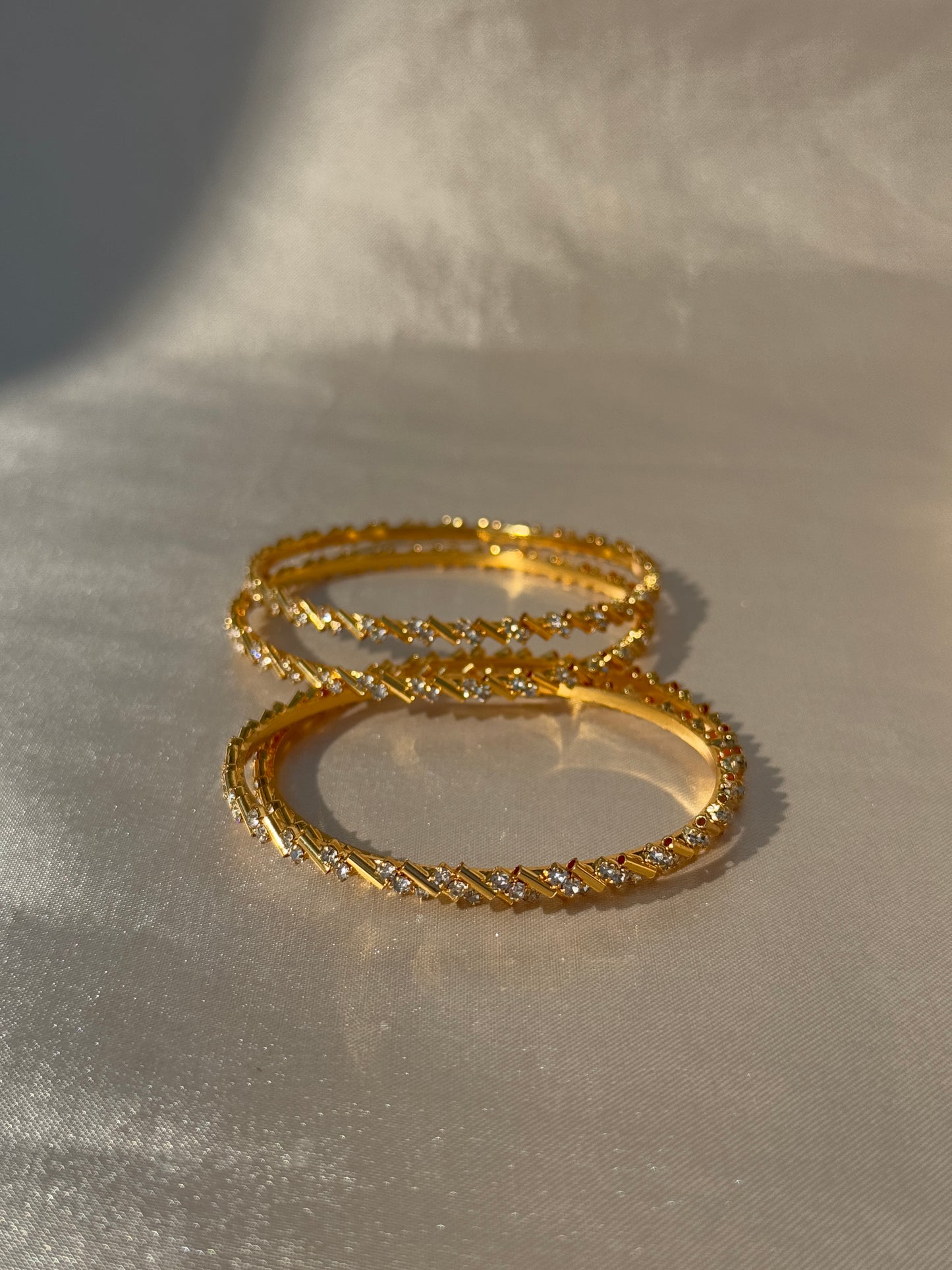 MICRO GOLD PLATED ANTI TARNISH BANGLES