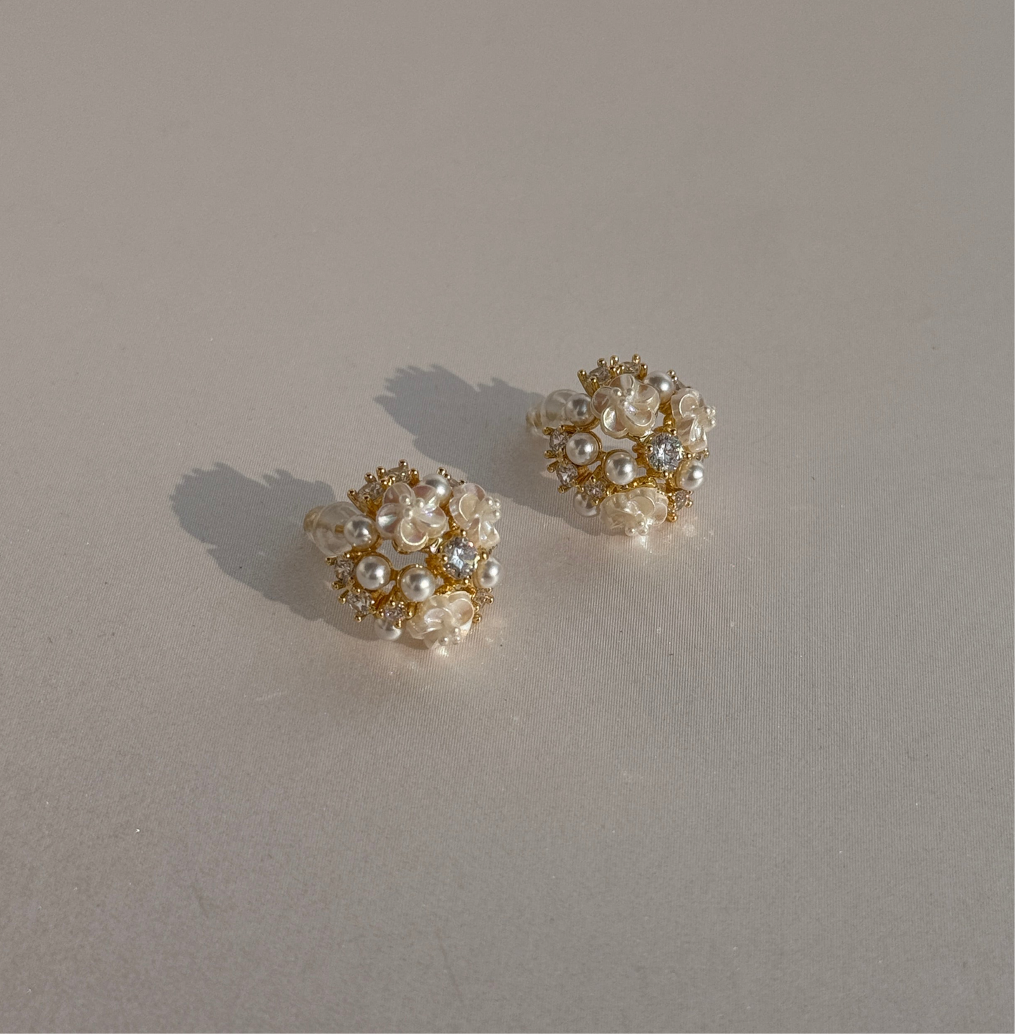 CZ GOLD PLATED STUDS