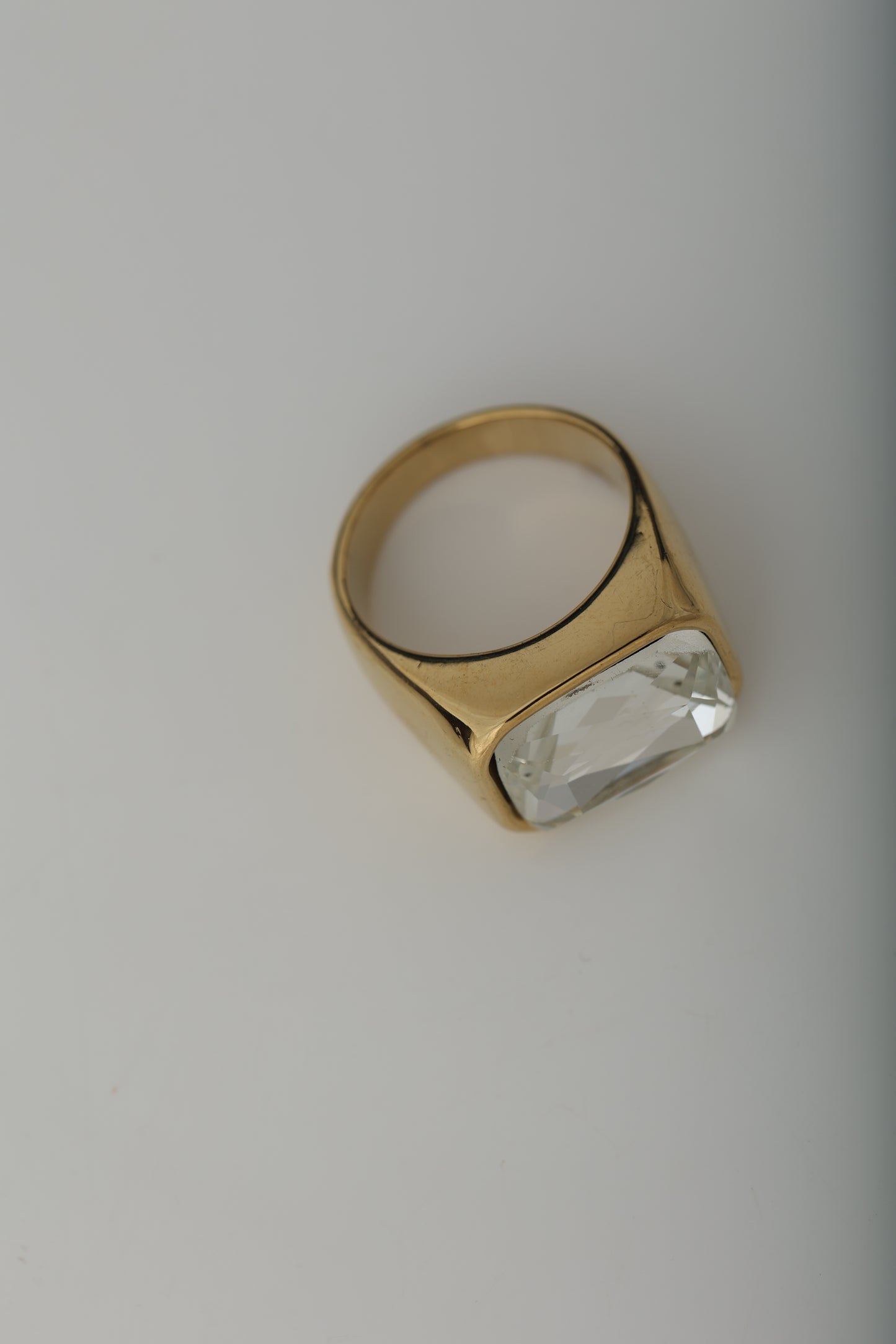 MEN'S 18k GOLD PLATED RING