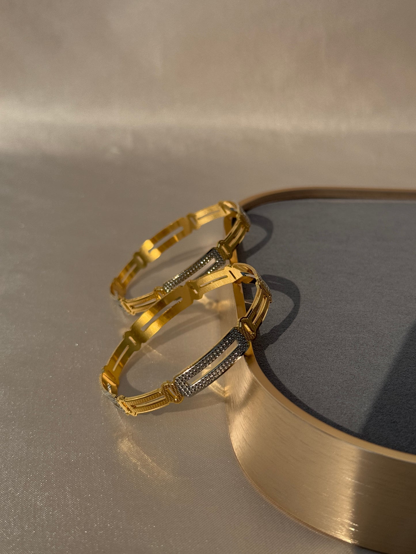 MICRO GOLD PLATED ANTI TARNISH BANGLES