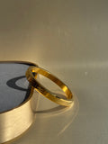 MENS 22K GOLD PLATED ANTI TARNISH KADA - 8 MM