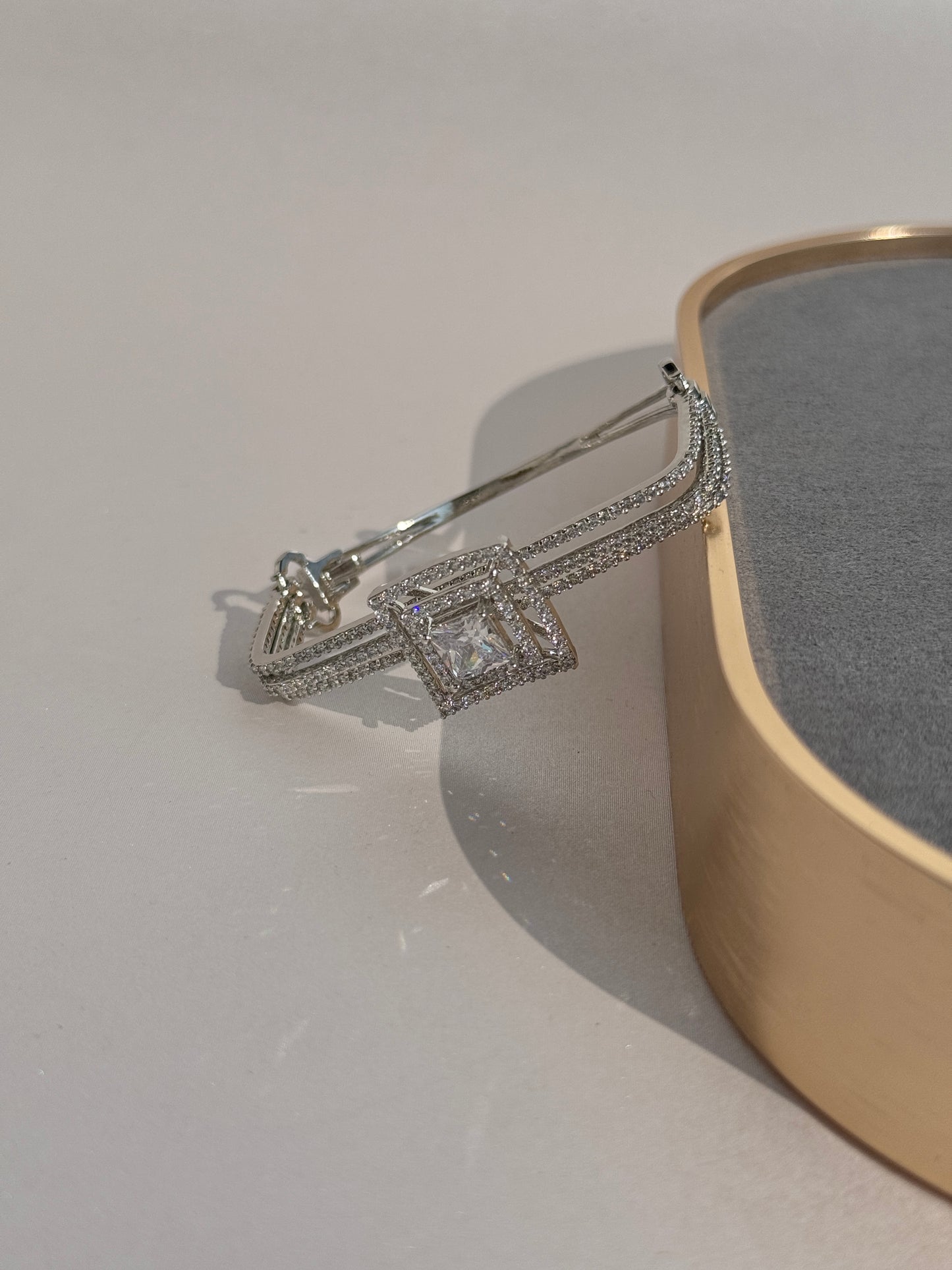 CZ STERLING SILVER BRACELET