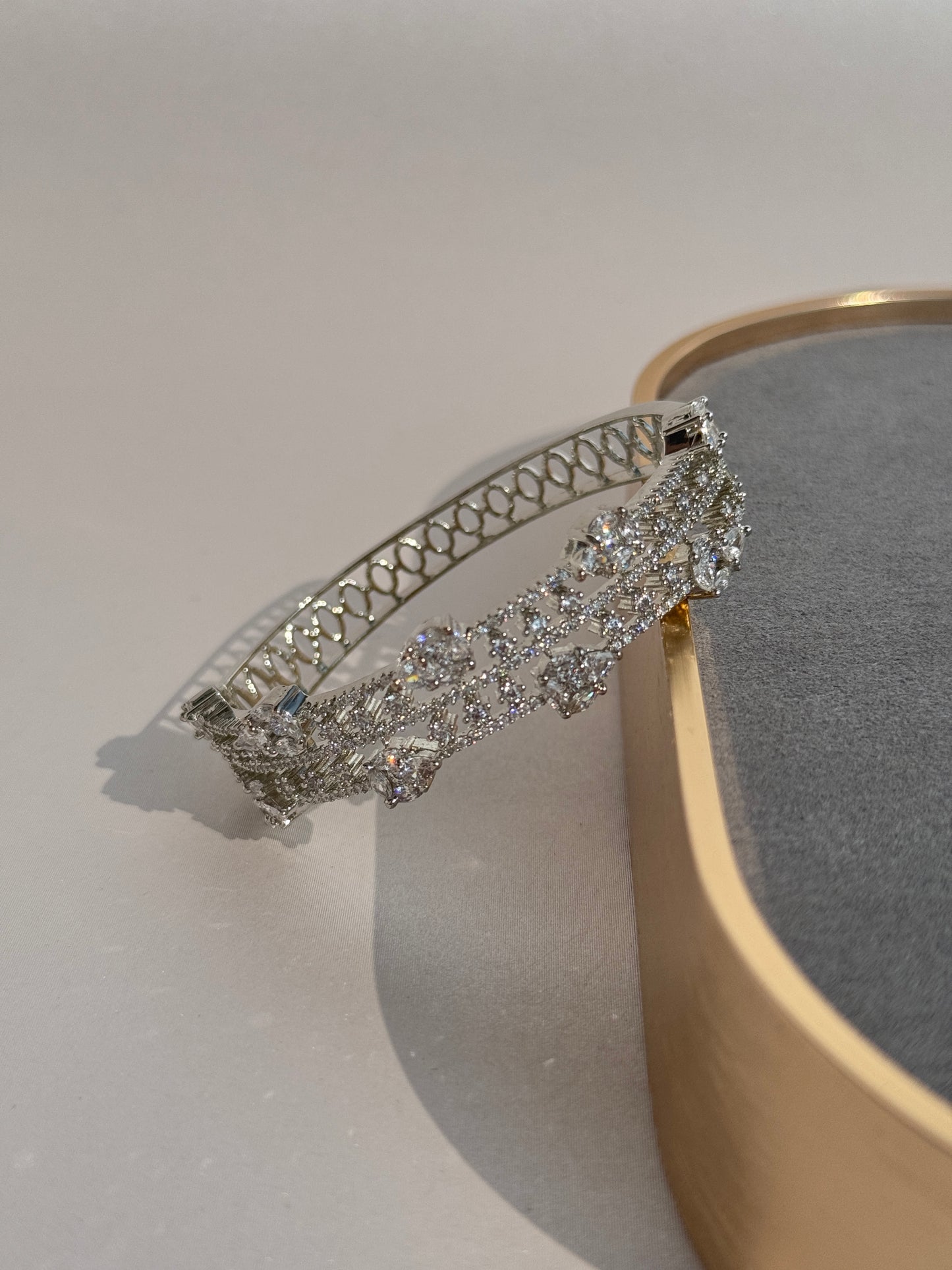 CZ STERLING SILVER BRACELET