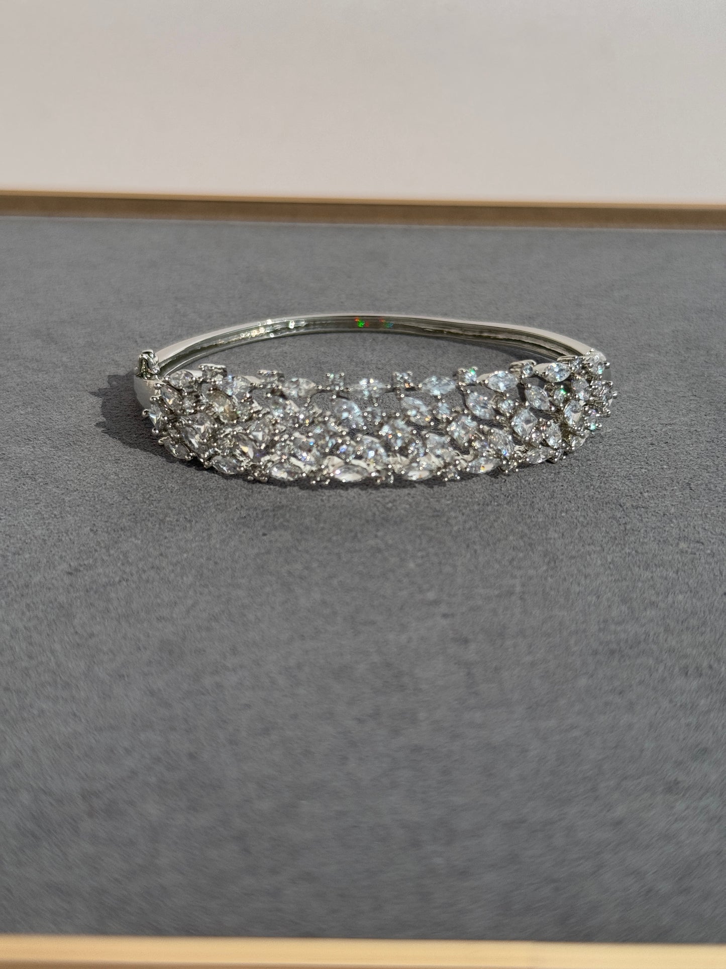 CZ STERLING SILVER BRACELET