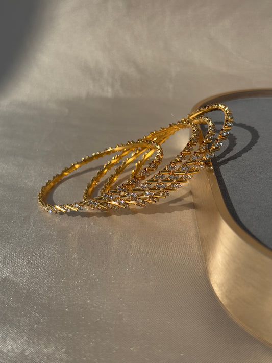 MICRO GOLD PLATED ANTI TARNISH BANGLES