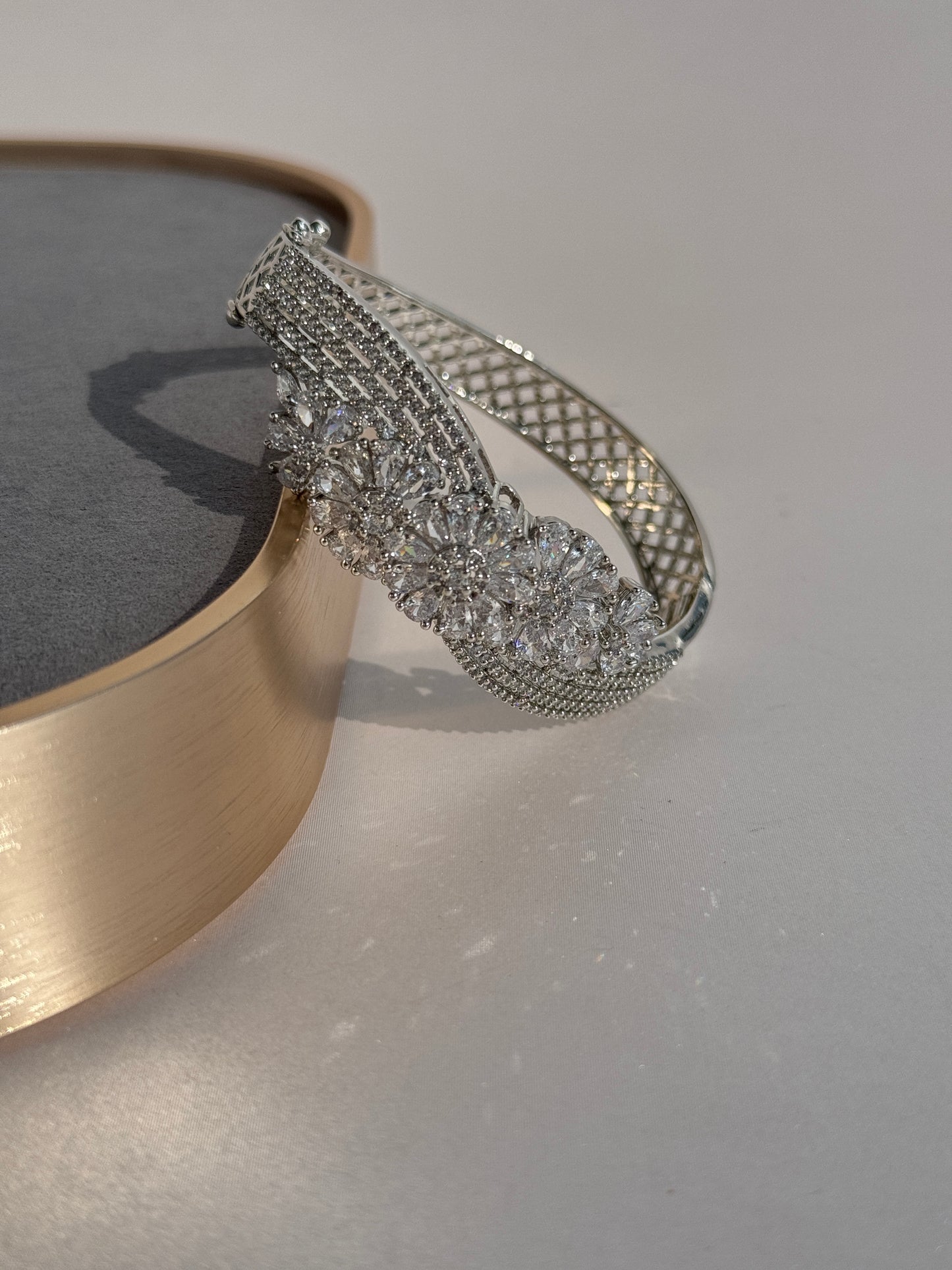 CZ STERLING SILVER BRACELET