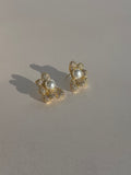 CZ NATURAL PEARLS STUDS
