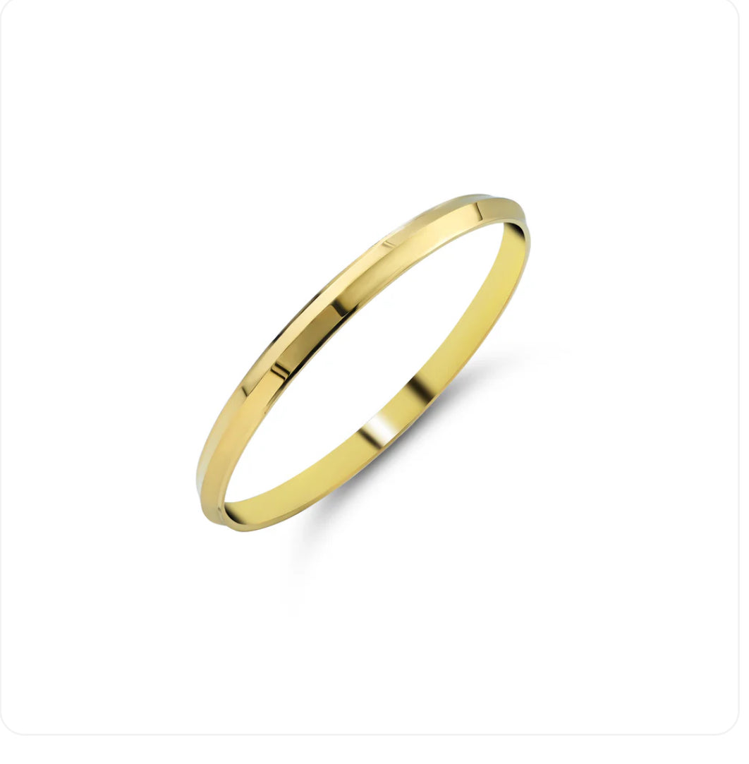 MEN’S MICRO GOLD PLATED KADA - 5 MM