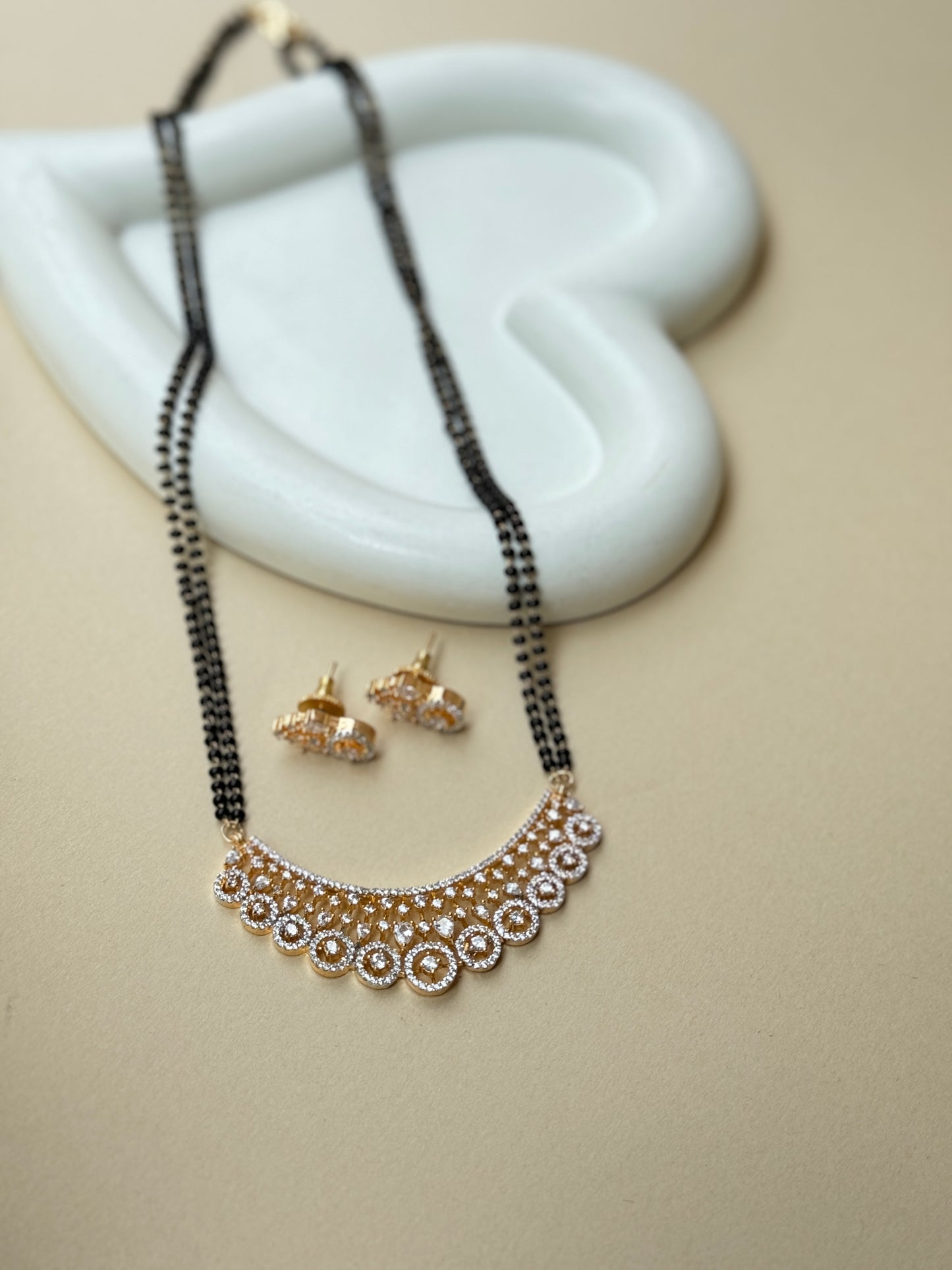 MICRO GOLD PLATED MANGAL SUTRA