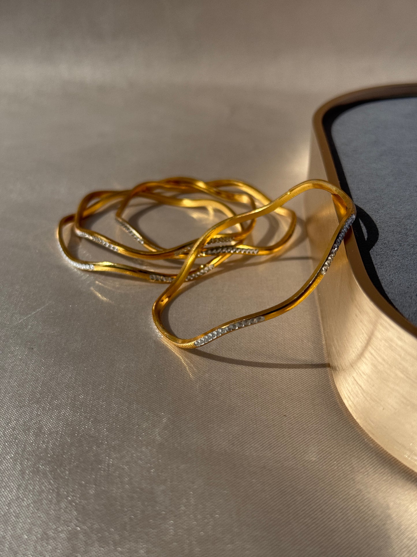 MICRO GOLD PLATED BANGLES