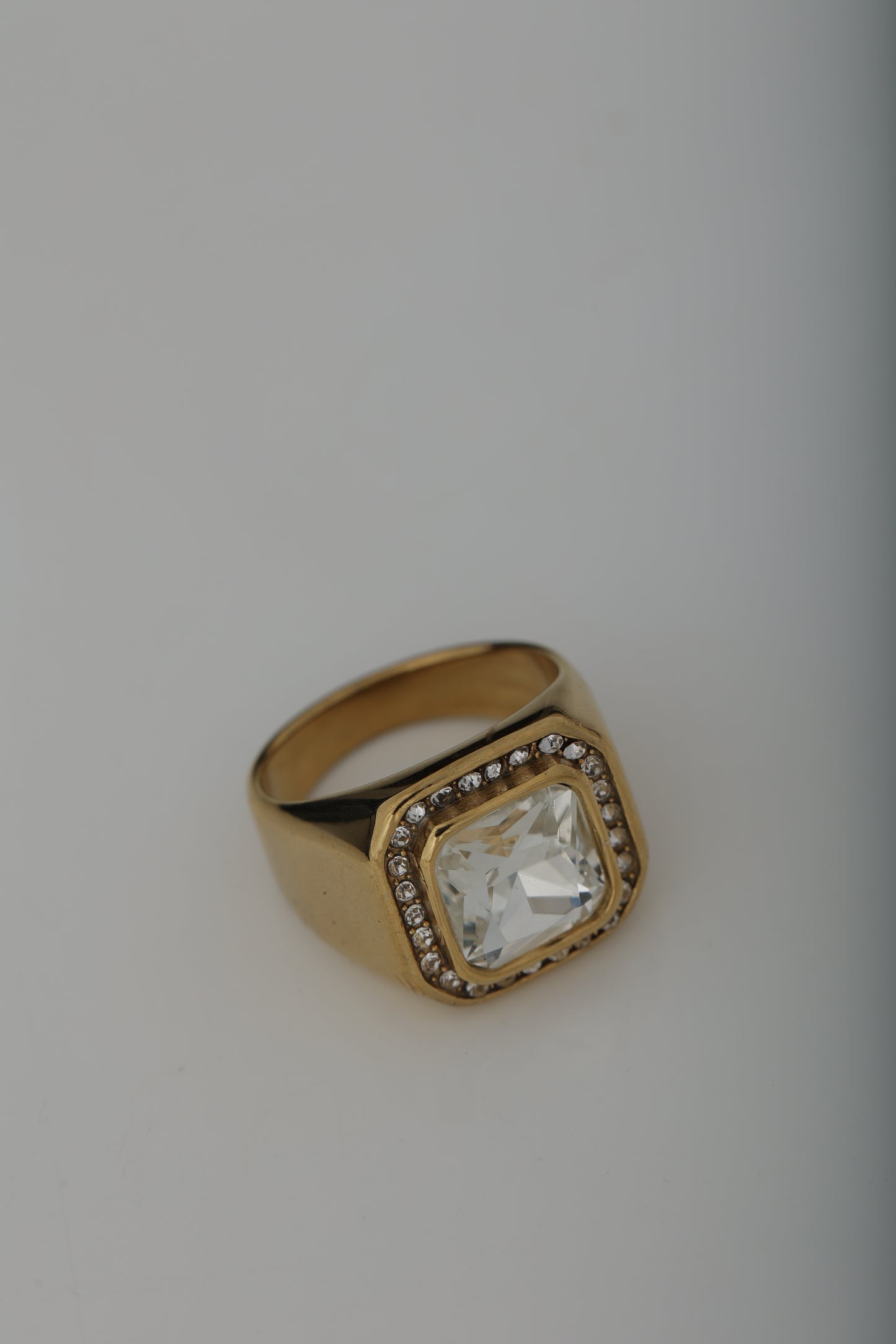 MEN'S 18k GOLD PLATED RING
