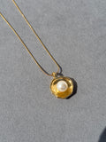 NATURAL PEARL 18k GOLD PLATED CHAIN
