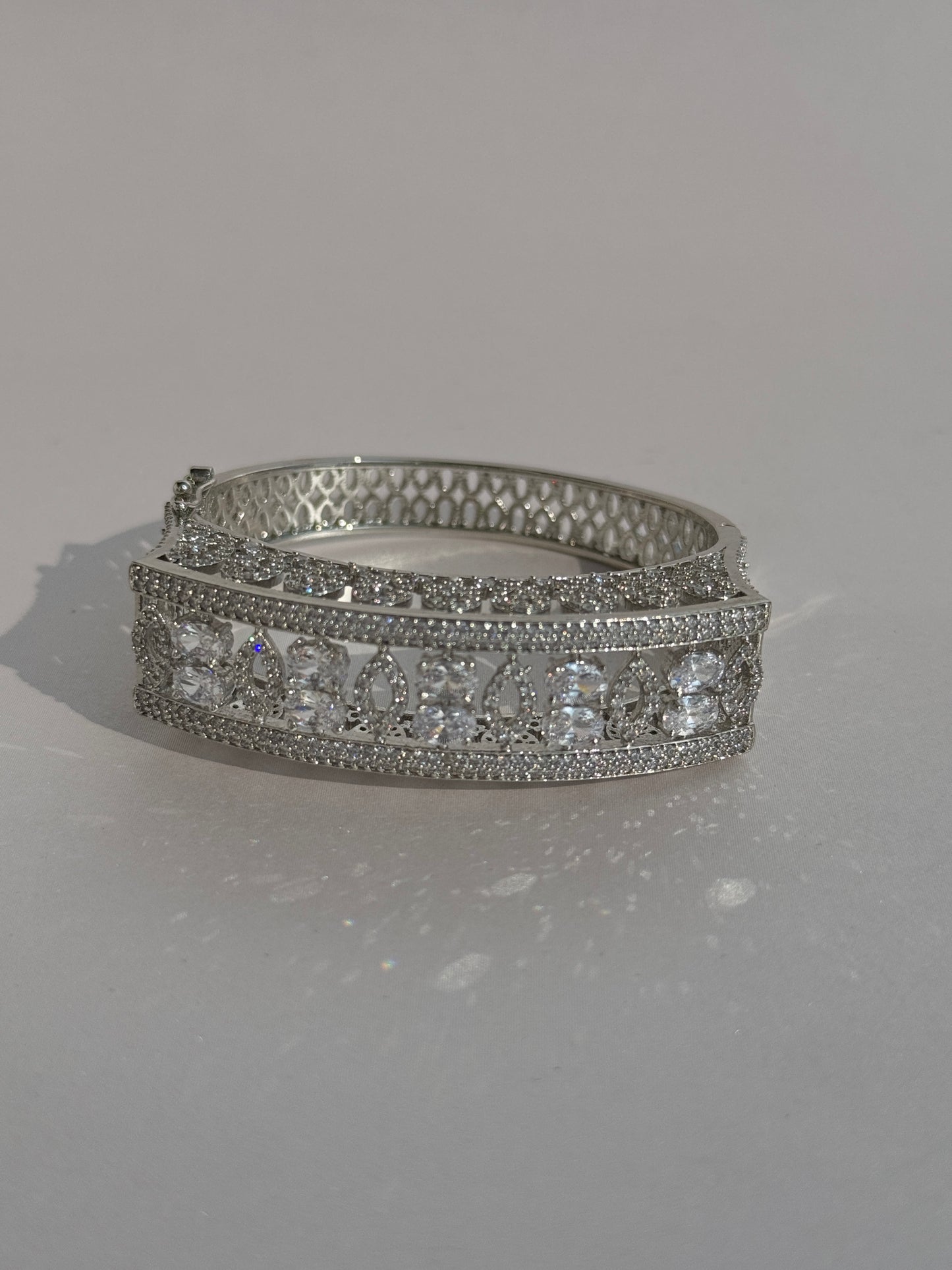 CZ STERLING SILVER BRACELET