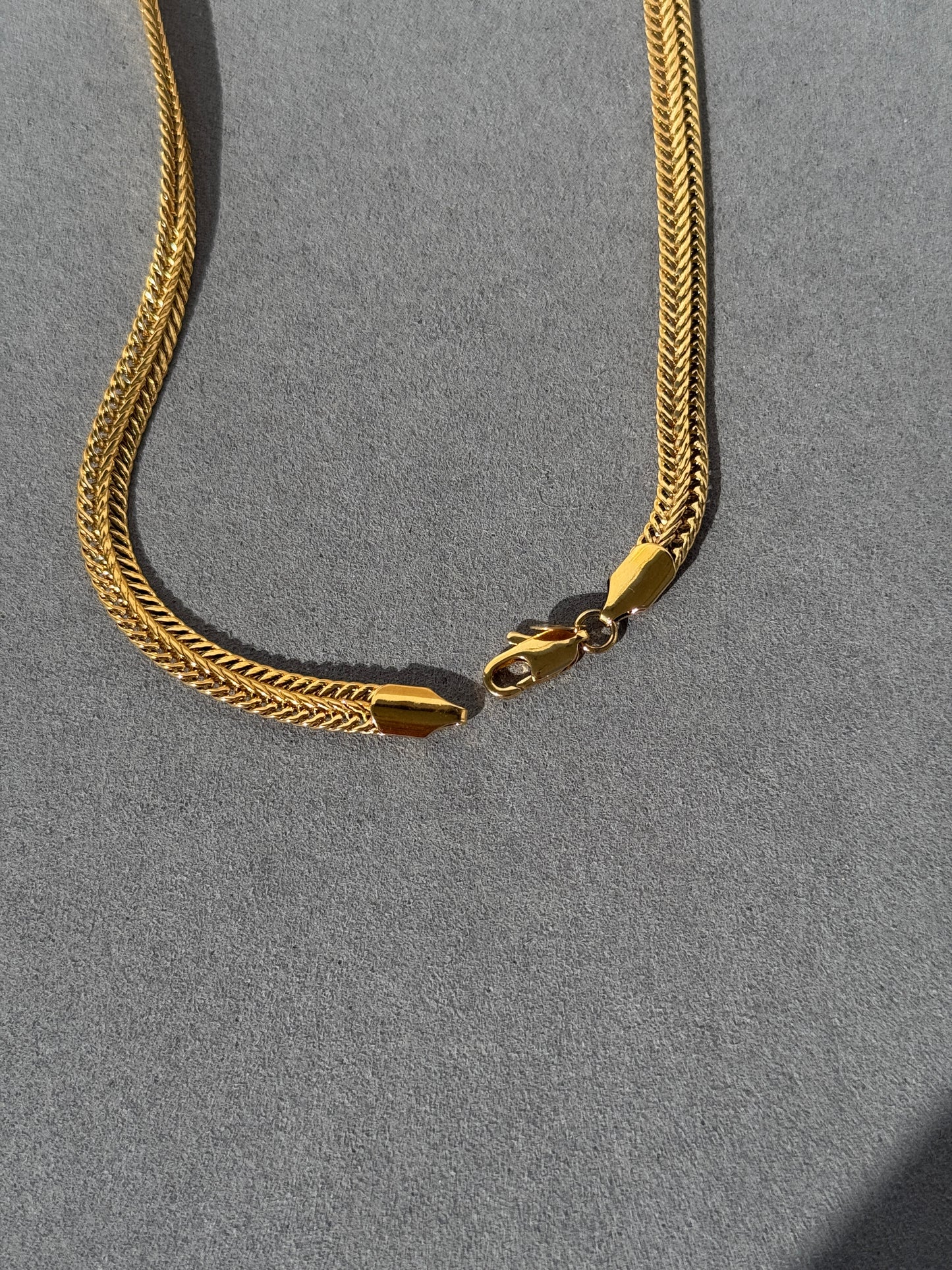 MEN’S 18k GOLD PLATED CHAIN