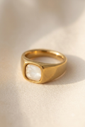 MEN’S 18k GOLD PLATING RING