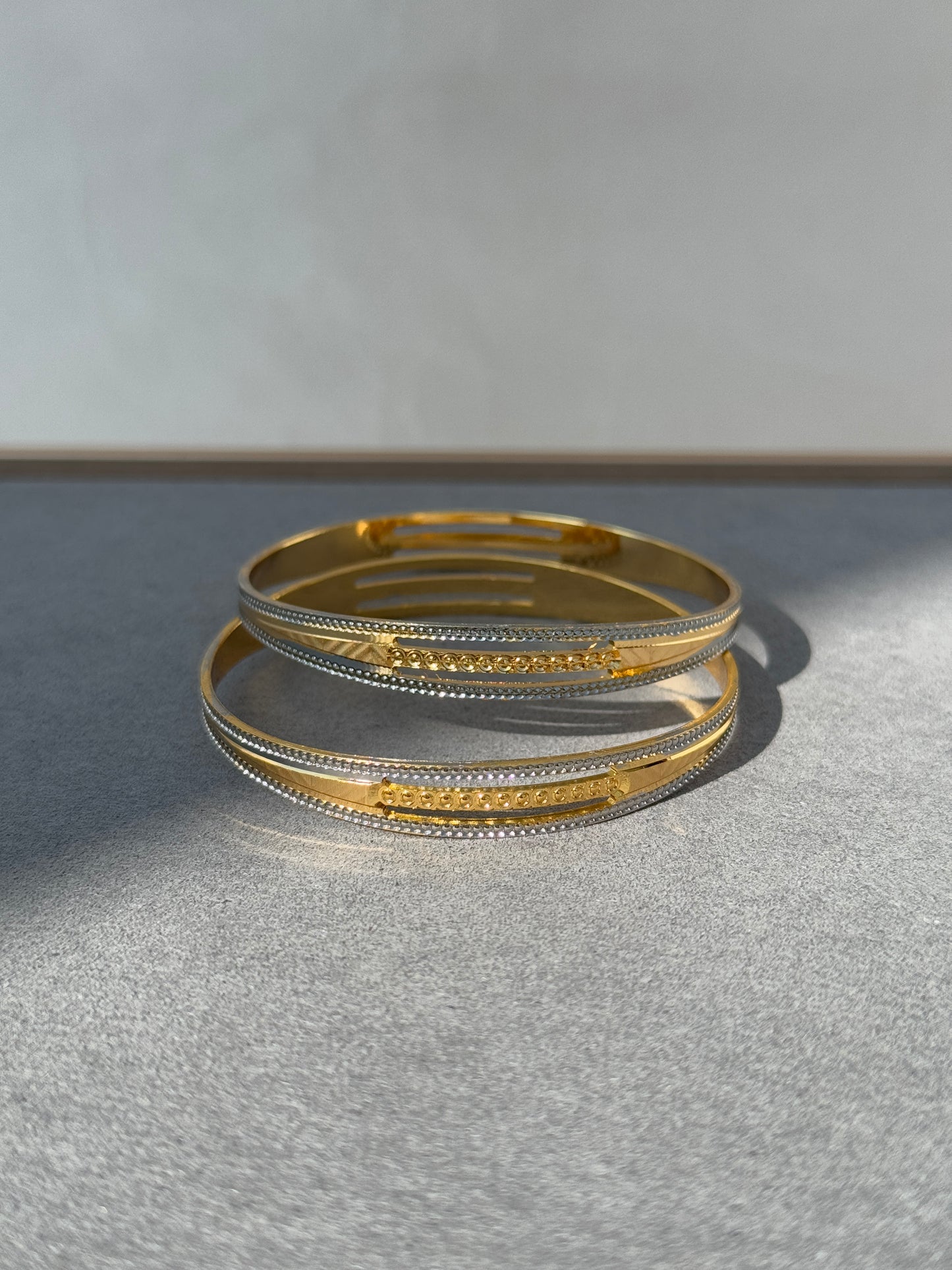 MICRO GOLD PLATED ANTI TARNISH BANGLES