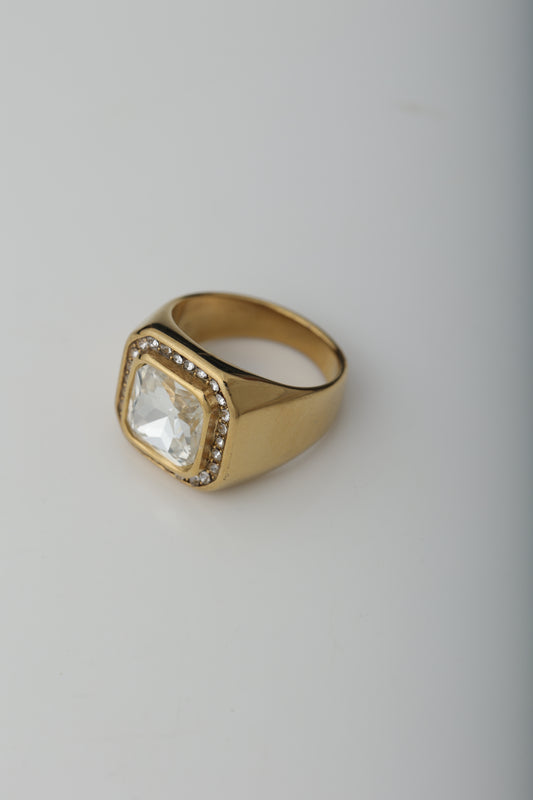MEN'S 18k GOLD PLATED RING