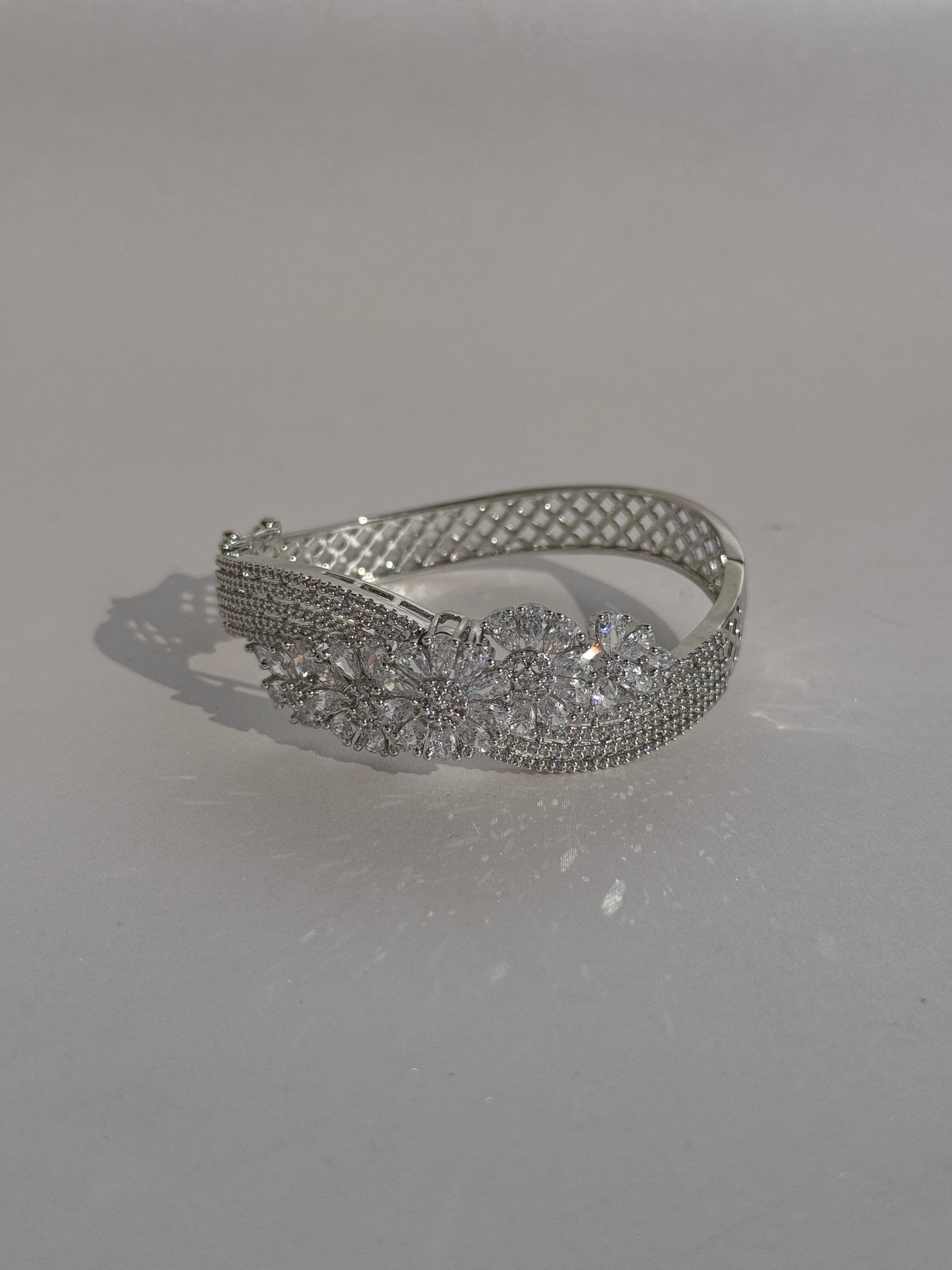 CZ STERLING SILVER BRACELET