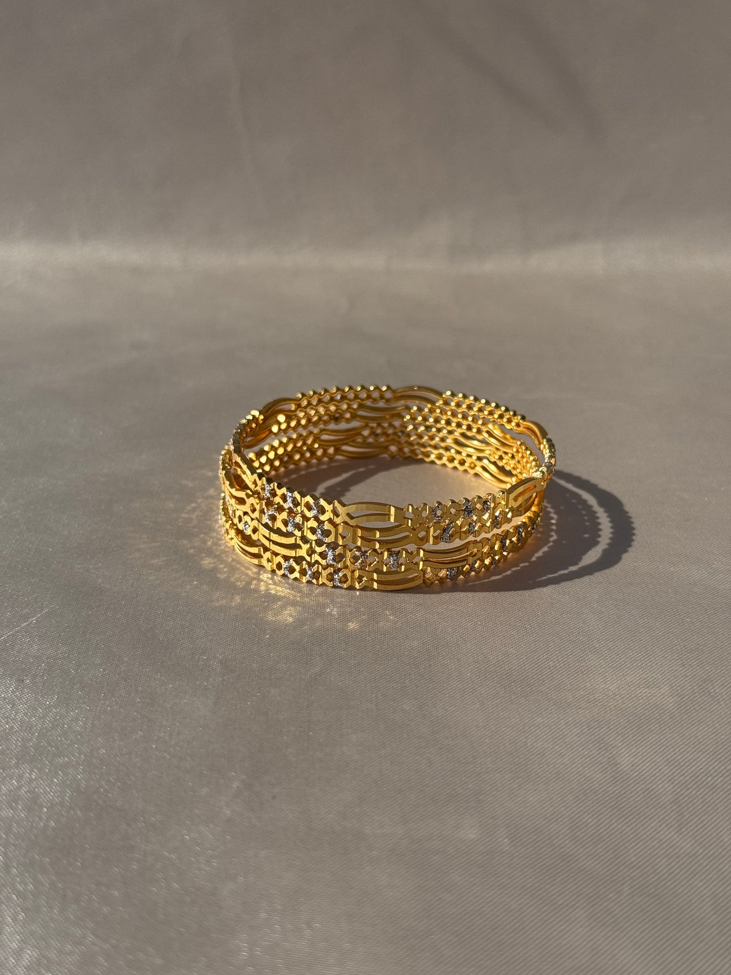 MICRO GOLD PLATED ANTI TARNISH BANGLES