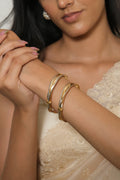 ANTIQUE MICRO GOLD PLATED BANGLES