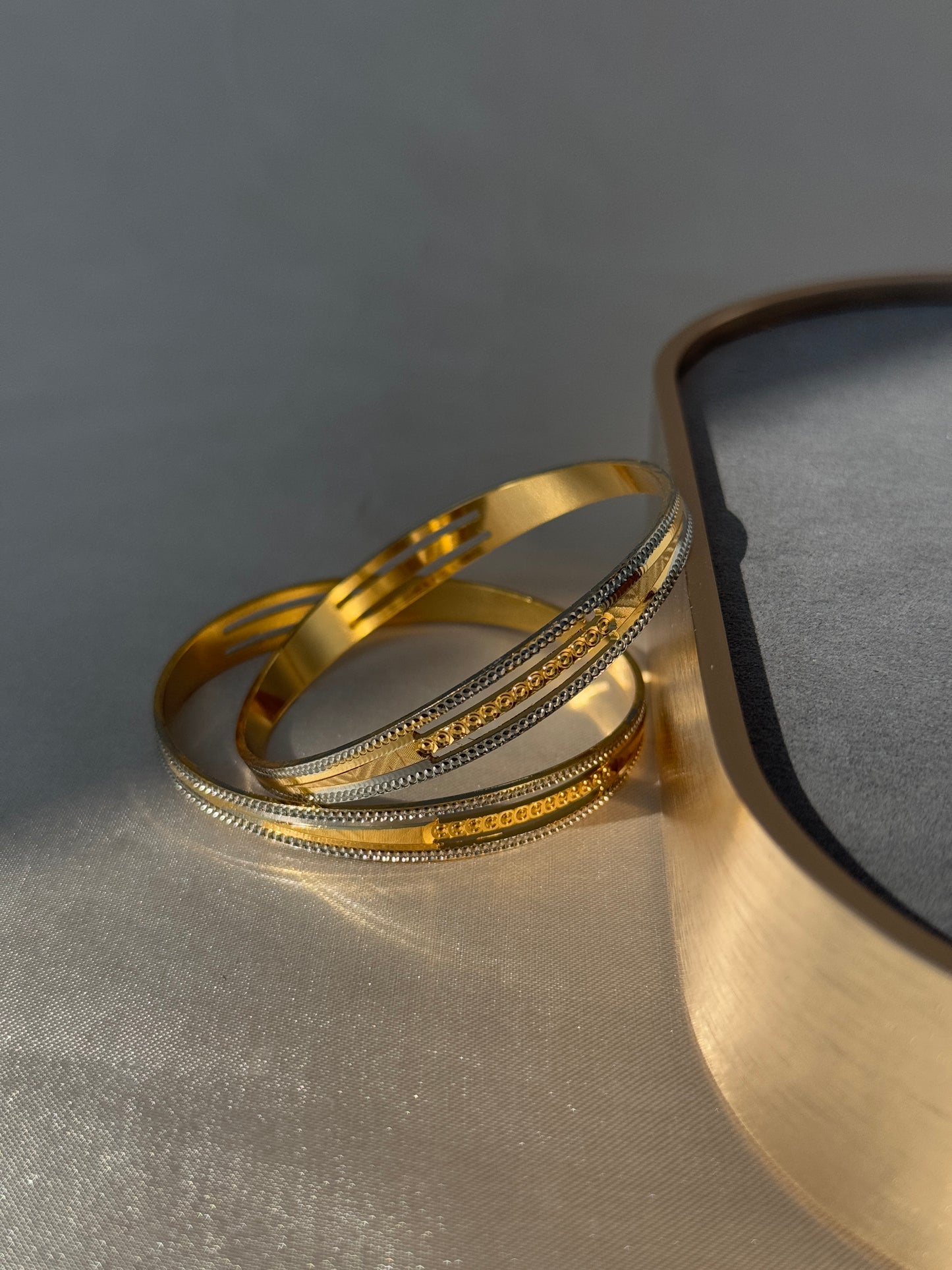 MICRO GOLD PLATED ANTI TARNISH BANGLES