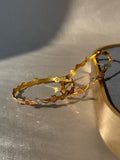 THREE TONE MICRO GOLD PLATED BANGLES
