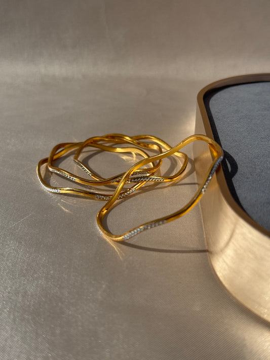 MICRO GOLD PLATED BANGLES